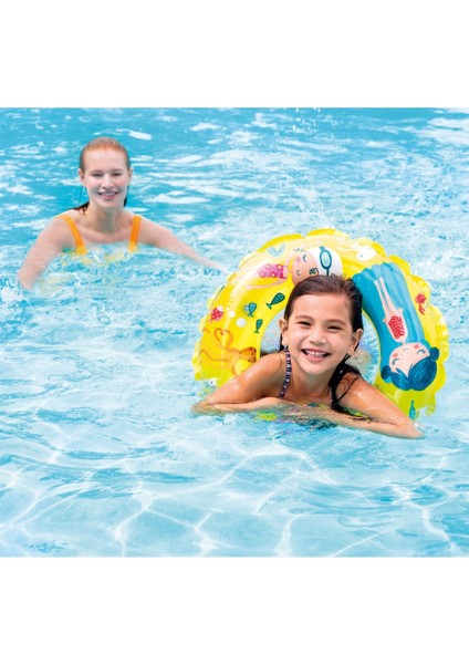 Seffaf Baskılı Sımıt 61 cm 6-10 Yas