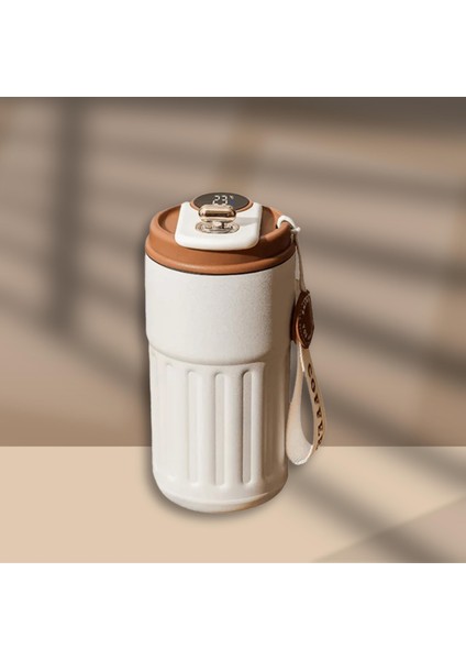 Akıllı LED Sıcaklık Göstergeli Çelik TERMOS/MUG-400 ml