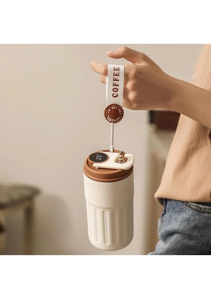 Akıllı LED Sıcaklık Göstergeli Çelik TERMOS/MUG-400 ml modelleri