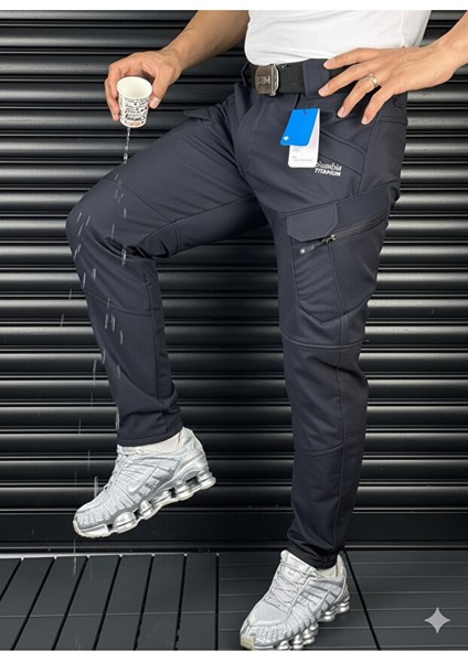 Unısex Softshell Su Dayanıklı ve Rüzgar Geçirmez Içi Polarlı Kışlık Taktik Pantolon fiyatları