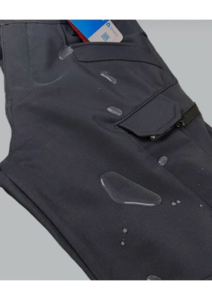 Unısex Softshell Su Dayanıklı ve Rüzgar Geçirmez Içi Polarlı Kışlık Taktik Pantolon modelleri