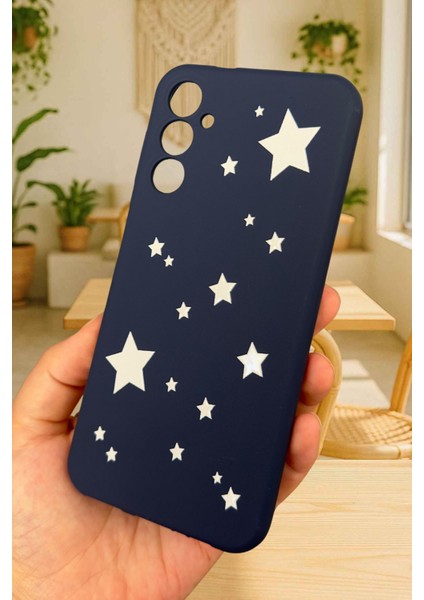 Samsung Galaxy A25 Uyumlu Mini Yıldız Desenli Silikon Darbe Emici Klasik Korumalı Rubber Kılıf fırsatları