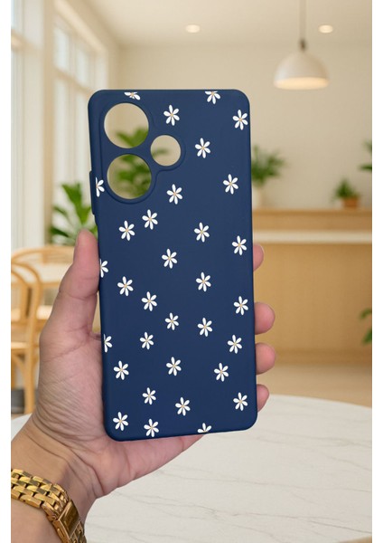 Infinix Hot 30 -Mini Papatya Desenli Silikon Darbe Emici Klasik Korumalı Rubber Kılıf fiyatları