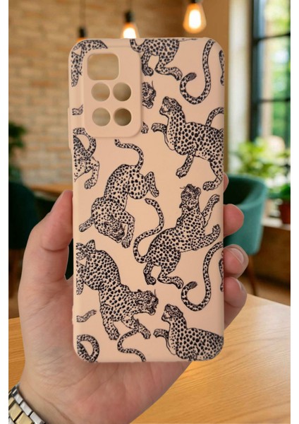 Xiaomi Redmi 10 2022 Leopar Desenli Silikon Darbe Emici Klasik Korumalı Rubber Kılıf fiyatları