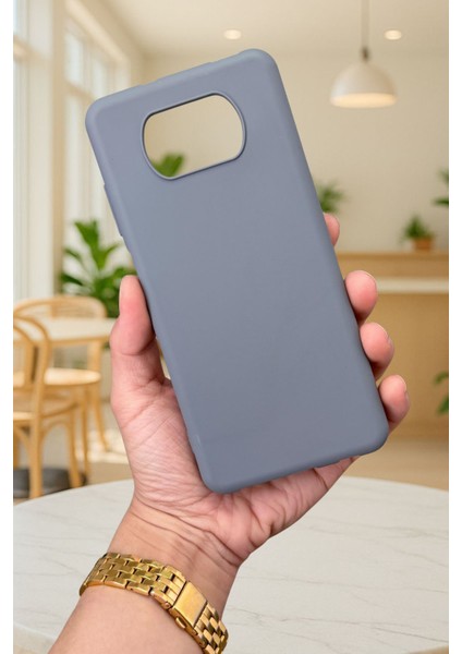 Poco X3 ve X3 Pro - Silikon Darbe Emici Klasik Korumalı Rubber Kılıf