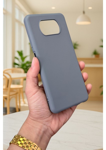 Poco X3 ve X3 Pro - Silikon Darbe Emici Klasik Korumalı Rubber Kılıf modelleri
