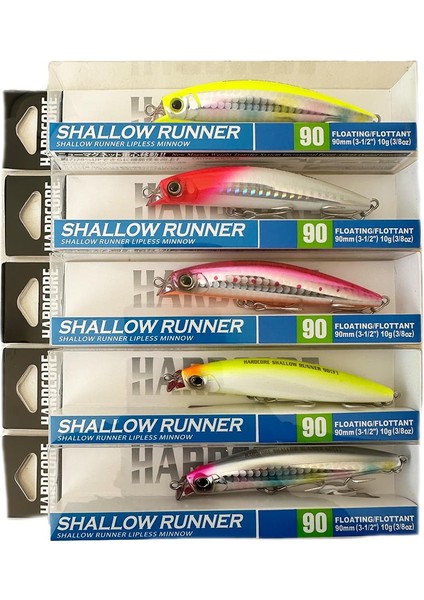 Hardcore Shallow Runner 90F 10GR Maket Balık