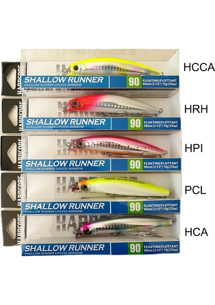 Hardcore Shallow Runner 90F 10GR Maket Balık fiyatları