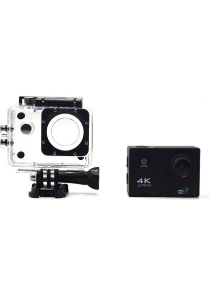 4K Ultra Hd Wifi Su Geçirmez Aksiyon Kamerası Siyah AC-01