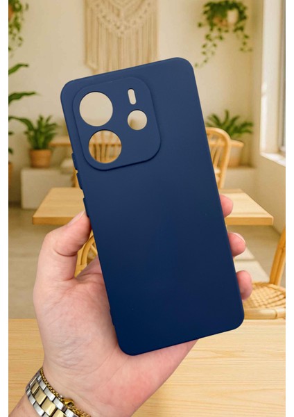 Xiaomi Redmi Note 14 Silikon Darbe Emici Klasik Korumalı Rubber Kılıf