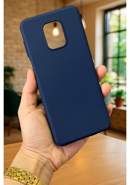 Xiaomi Redmi Note 9 Pro ve 9s Uyumlu Silikon Darbe Emici Klasik Korumalı Rubber Kılıf