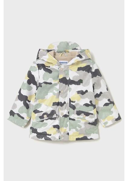 Erkek Çocuk 1-4 Yaş Su Geçirmez Mevsimlik Mont Renkli