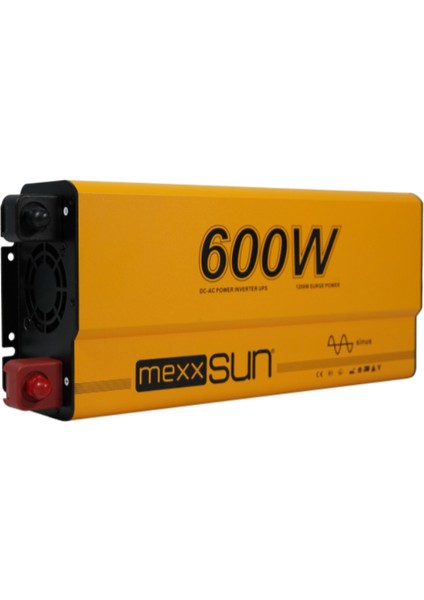 12 Volt 600 Watt Ups Tam Sinüs Inverter - Invertör - Uzaktan Ekranlı Karavan Inverteri fırsatları
