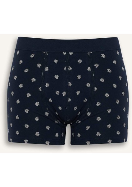 Regular Fit Şal Desenli 3'lü Boxer G2991AX25WN indirimleri