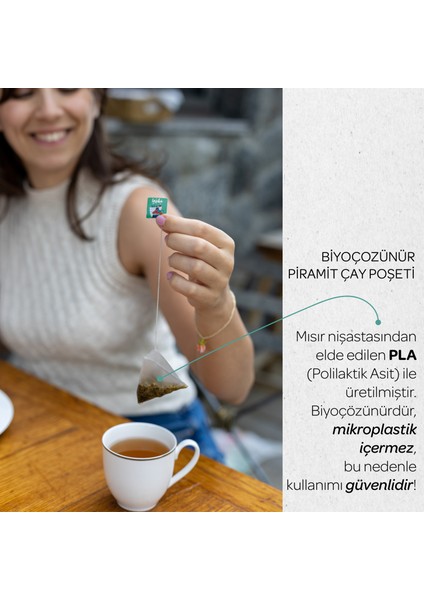 20'li Tea Of Anatolia-Yeşil Çay, Siyah Çay ve Bitki Çayı, 20'li Pla Poşet, Hediyelik Premium Koleksiyon