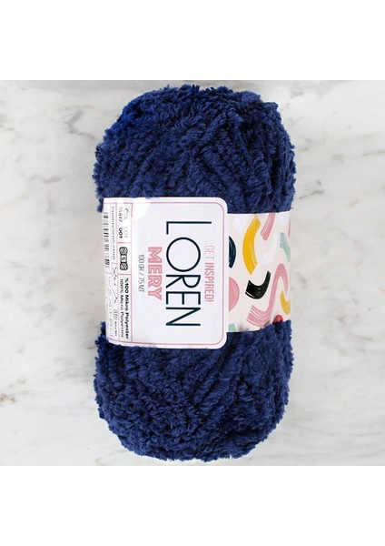 Mery Petrol Mavisi El Örgü İpi - M417 - 34322