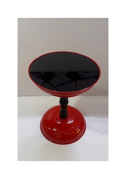 Yan Sehpa Kırmızı Siyah Camlı modelleri