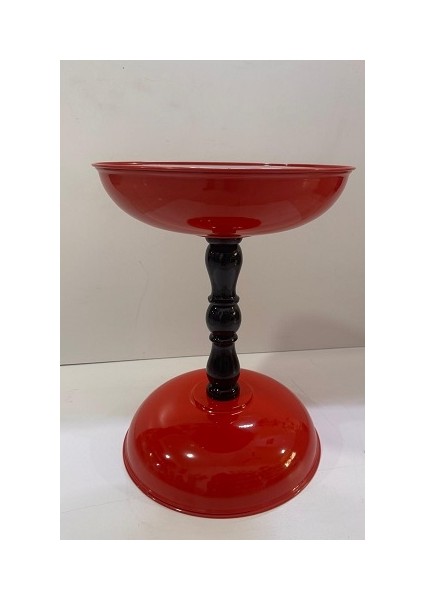 Yan Sehpa Kırmızı Siyah Camlı indirimleri