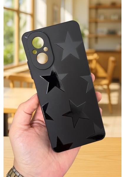 Realme 12 Lite Uyumlu Star Silikon Darbe Emici Klasik Korumalı Rubber Kılıf