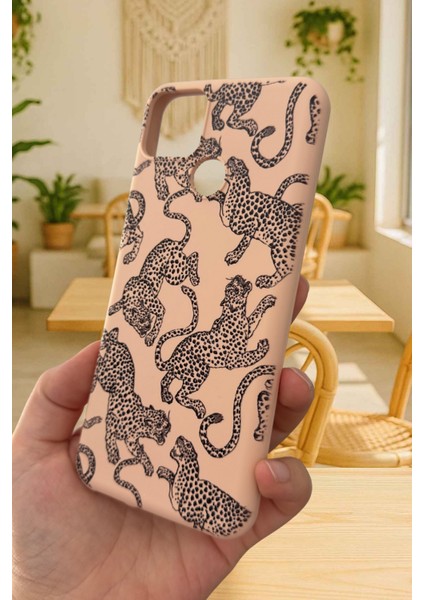Realme C25 Uyumlu Kılıf Leopar Desenli Silikon Darbe Emici Klasik Korumalı Rubber Kapak modelleri