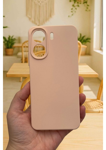 Redmi 13C-PUDRA Lansman Kamera Korumalı Yumuşak Silikon Rubber Kılıf fiyatları