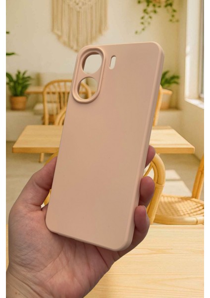 Redmi 13C-PUDRA Lansman Kamera Korumalı Yumuşak Silikon Rubber Kılıf modelleri