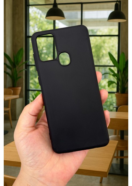 Samsung Galaxy A21S Silikon Darbe Emici Klasik Korumalı Rubber Kılıf