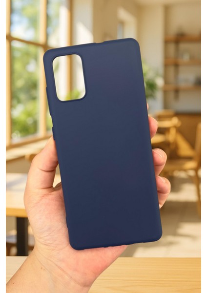 Samsung Galaxy A71 Silikon Darbe Emici Klasik Korumalı Rubber Kılıf