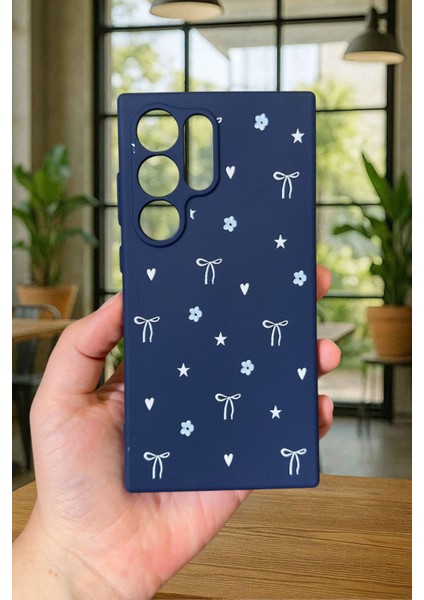 Samsung Galaxy S24 Ultra - Mini Fiyonk Desenli Silikon Darbe Emici Klasik Korumalı Rubber Kılıf fiyatları