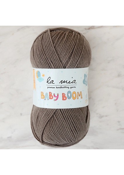 Baby Boom Gri El Örgü İpi - 1921 - 34143