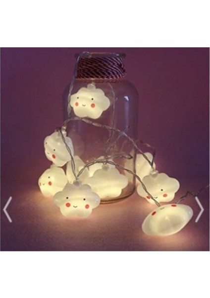 Dekoratif Bulut Şerit LED Çocuk Odası Aydınlatması