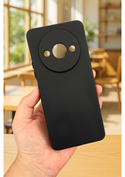 Xiaomi Redmi A3 Uyumlu Silikon Darbe Emici Klasik Korumalı Rubber Kılıf