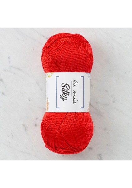 Silky Kırmızı El Örgü İpi - L004 - 33676