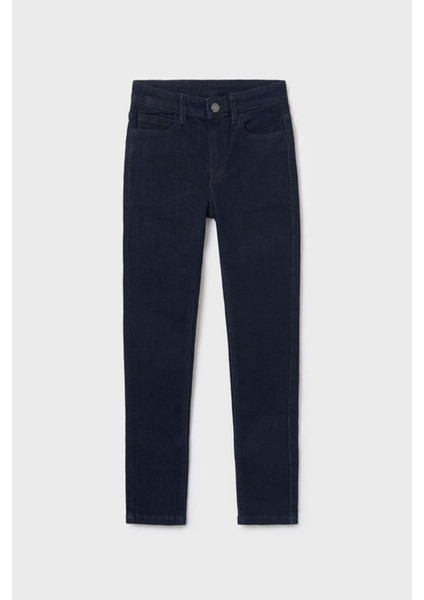 Erkek Çocuk 10-16 Yaş Slim-Fit Denim Pantolon Lacivert fiyatları