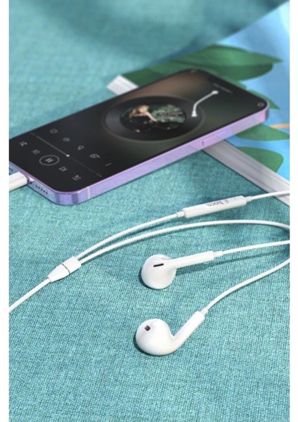 İphone 14/13/12/11/Xs/X/7/8 Serileri Uyumlu Iphone Kablolu Kulaklık Konnektörlü (TAK ÇALIŞTIR) modelleri