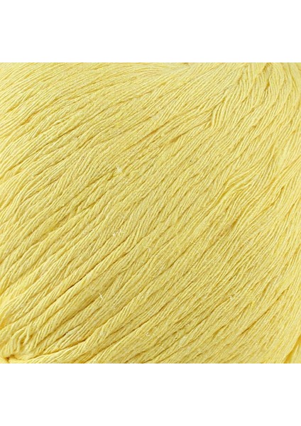 Natural Cotton Pastel Sarı El Örgü İpi - R086 - 33915 fiyatları