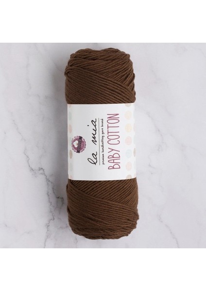 Baby Cotton Kahverengi El Örgü İpi - L005 - 33633