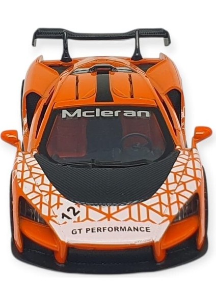 Çek Bırak Metal Arabalar 13 cm - Turuncu fırsatları