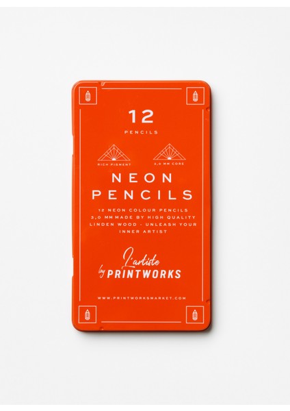 Printworks Kalem Neon 12'li Renkli Kalem Seti fiyatları