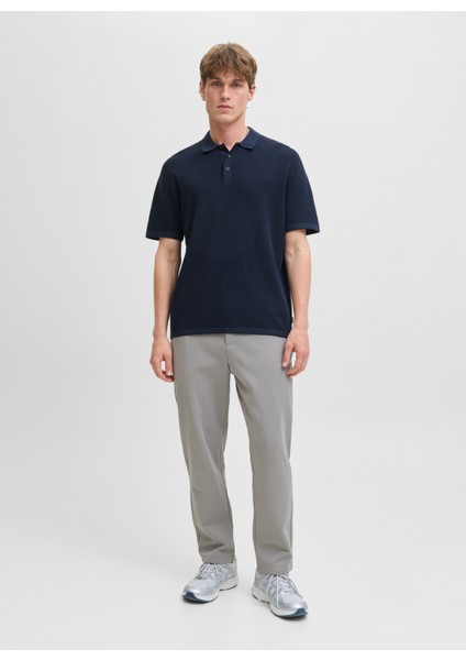 Normal Bel Dar Gri Erkek Chino Pantolon 12282533_JPSTACE Neo Jogger Pants N