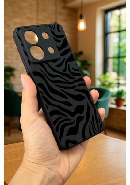 Redmi Note 13 Pro 5g Uyumlu Zebra Desenli Silikon Darbe Emici Klasik Korumalı Rubber Kılıf indirimleri