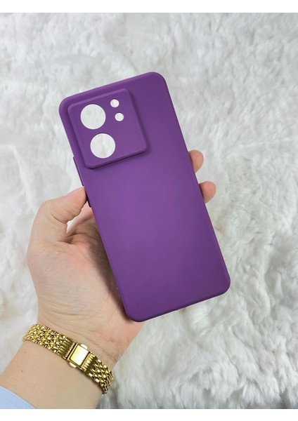 Mi 13 ve 13T Pro Uyumlu- Silikon Darbe Emici Klasik Korumalı Rubber Kılıf