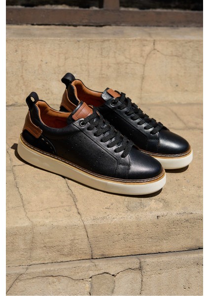 Sheriff %100 Hakiki Deri Erkek Sneaker Ayakkabı ,günlük Casual Ayakkabı