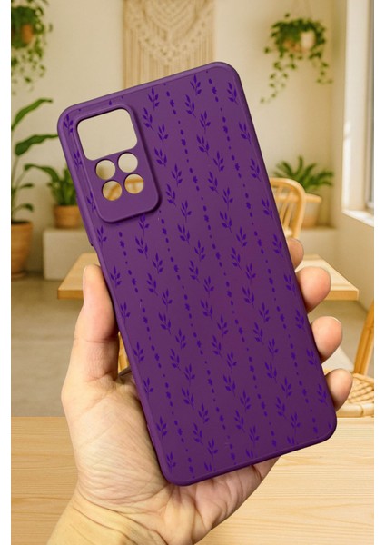 Redmi Note 11 Pro/note 12 PRO4G Sarmaşık Desenli Silikon Darbe Emici Klasik Korumalı Rubber Kılıf