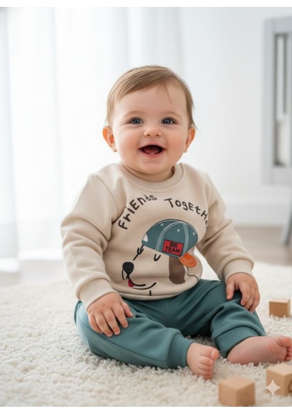 Laura Baby Erkek Bebek/çocuk Alt Üst Eşofman Takımı