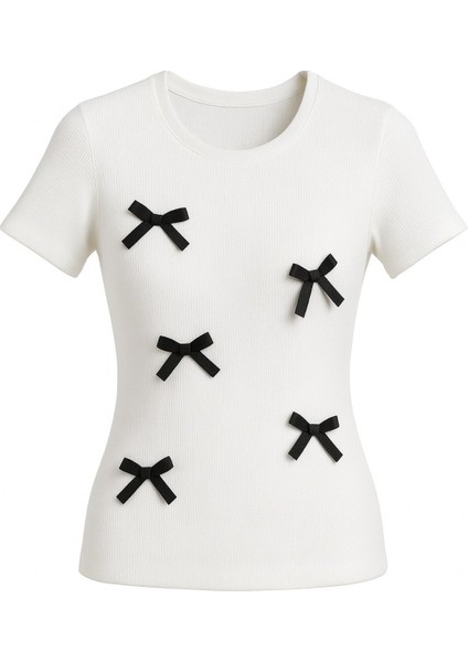 Bisiklet Yaka Fiyonk Detay Kaşkorse Bluz modelleri