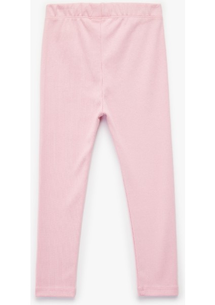 Pamuklu Kaşkorse Beli Lastikli Basic Uzun Tayt fiyatları