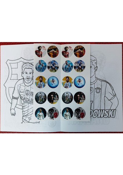 4 Adet Stickerli Boyama Kitabı (Pocemon/futbol/paw Patrol/stitch) AD600806 fiyatları
