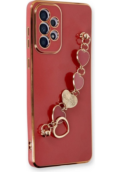 Mtxdpn Newface Samsung Galaxy A73 5g Kılıf Esila Silikon - Kırmızı