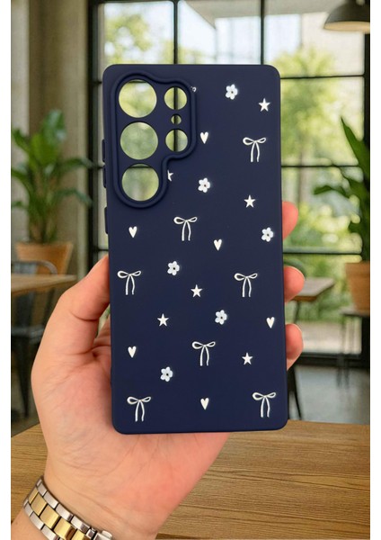 Samsung Galaxy S25 Ultra - Mini Fiyonk Desenli Silikon Darbe Emici Klasik Korumalı Rubber Kılıf fiyatları